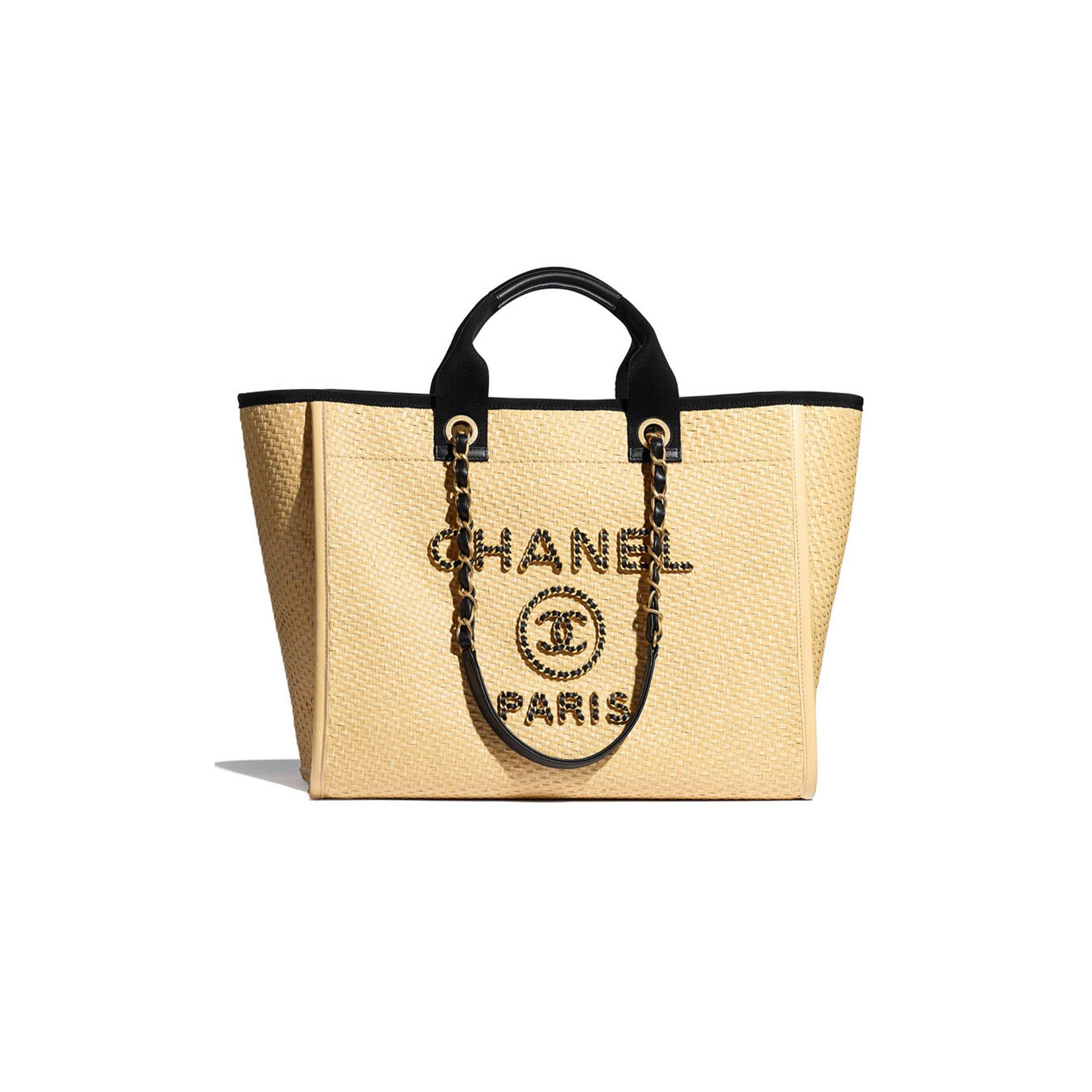 Ch*el deauville large tote gold hardware a66941 (50*30*22cm)