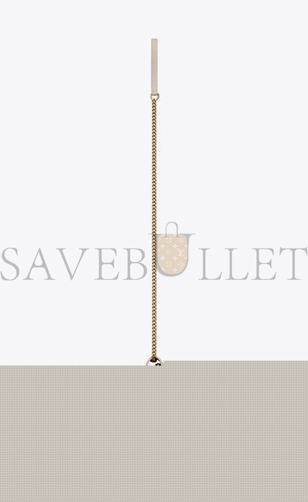 Y*L cassandre envelope chain wallet in smooth leather 743050aab4k9290 (19*12.5*3.5cm)