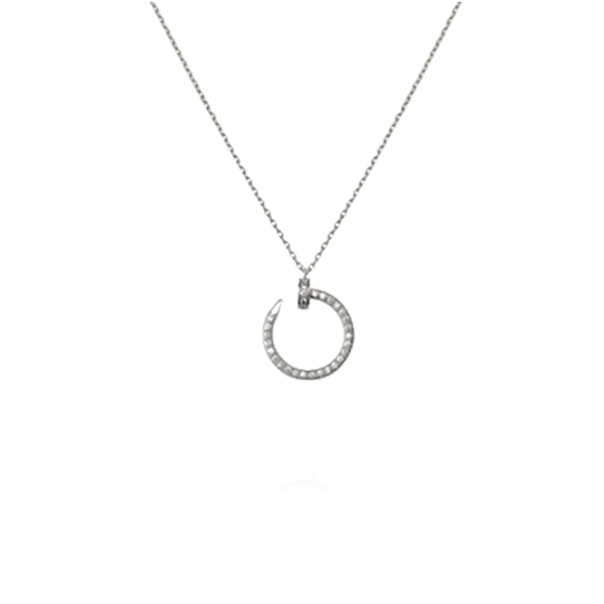 Ca*t*er  juste un clou necklace b3046900