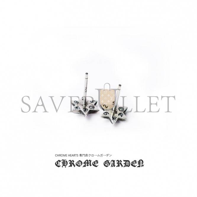 Ch**me He**ts cut out star earring