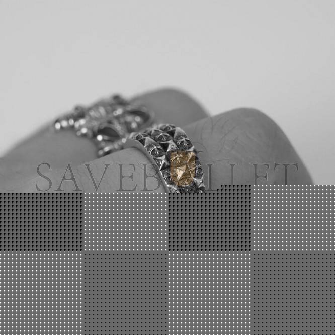 Ch**me He**ts multi ch plus stack ring