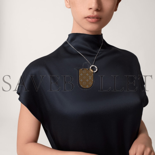 ca*t*er  love necklace, Di*m*nd-paved b7058000