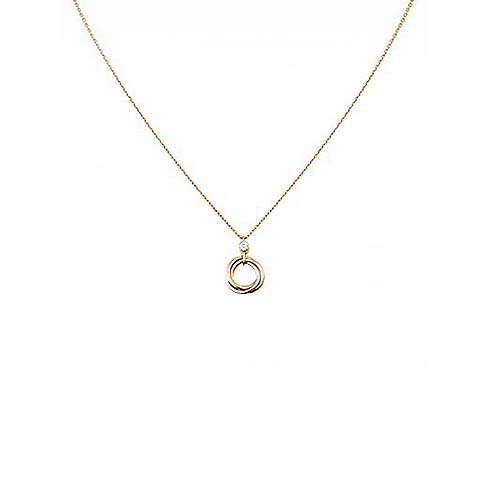 Ca*t*er trinity necklace b7223500