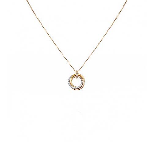 Ca*t*er trinity necklace b7224586