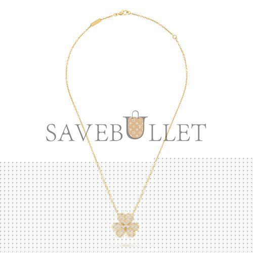 v*n cl*f arpels frivole pendant, large model - yellow gold, Di*m*nd  vcarp0j700