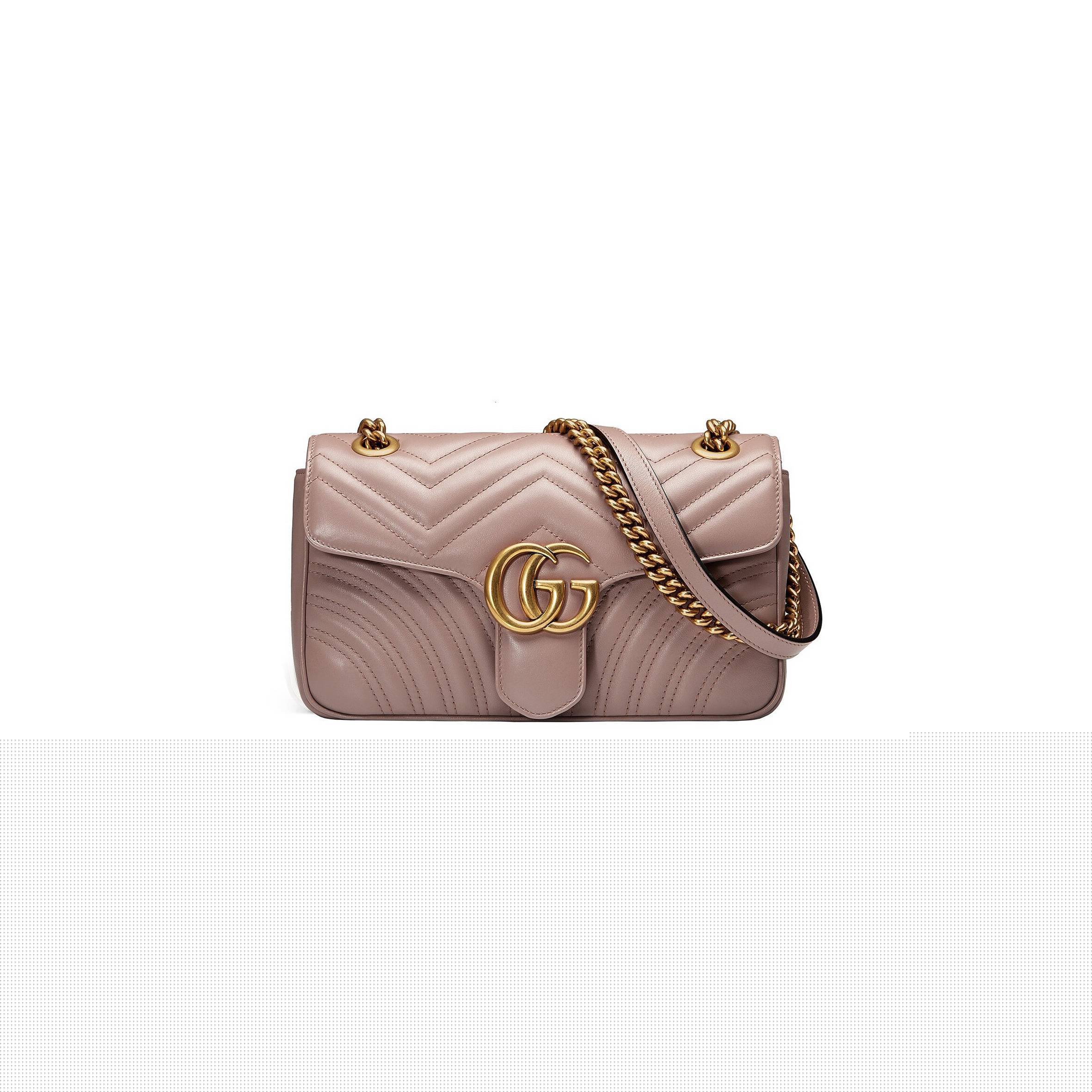 G*u*i gg marmont matelassÉ shoulder bag 25442070 (27*18*7cm)