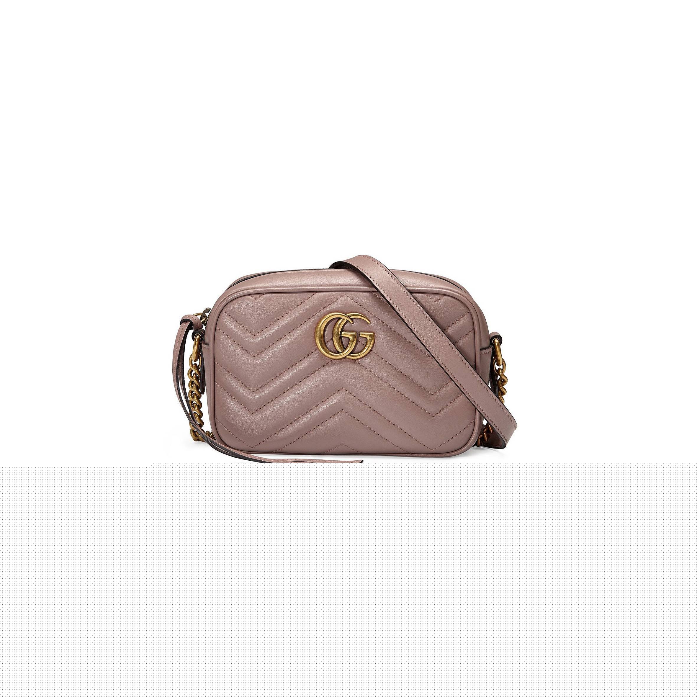 G*u*i gg marmont matelassÉ mini bag 448065(18*12*6cm)