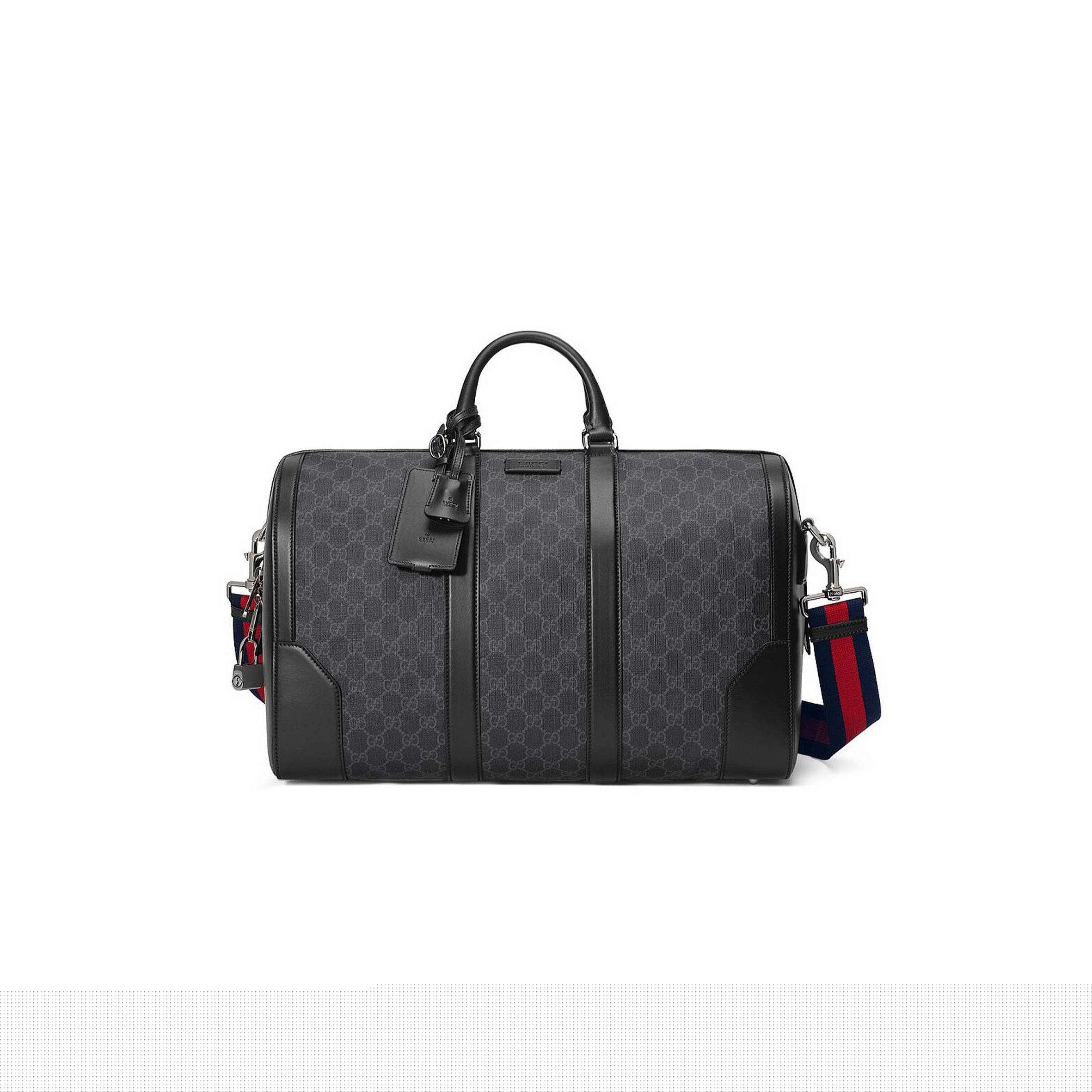 G*u*i gg black carry-on duffle 474131 (44*29*25cm)