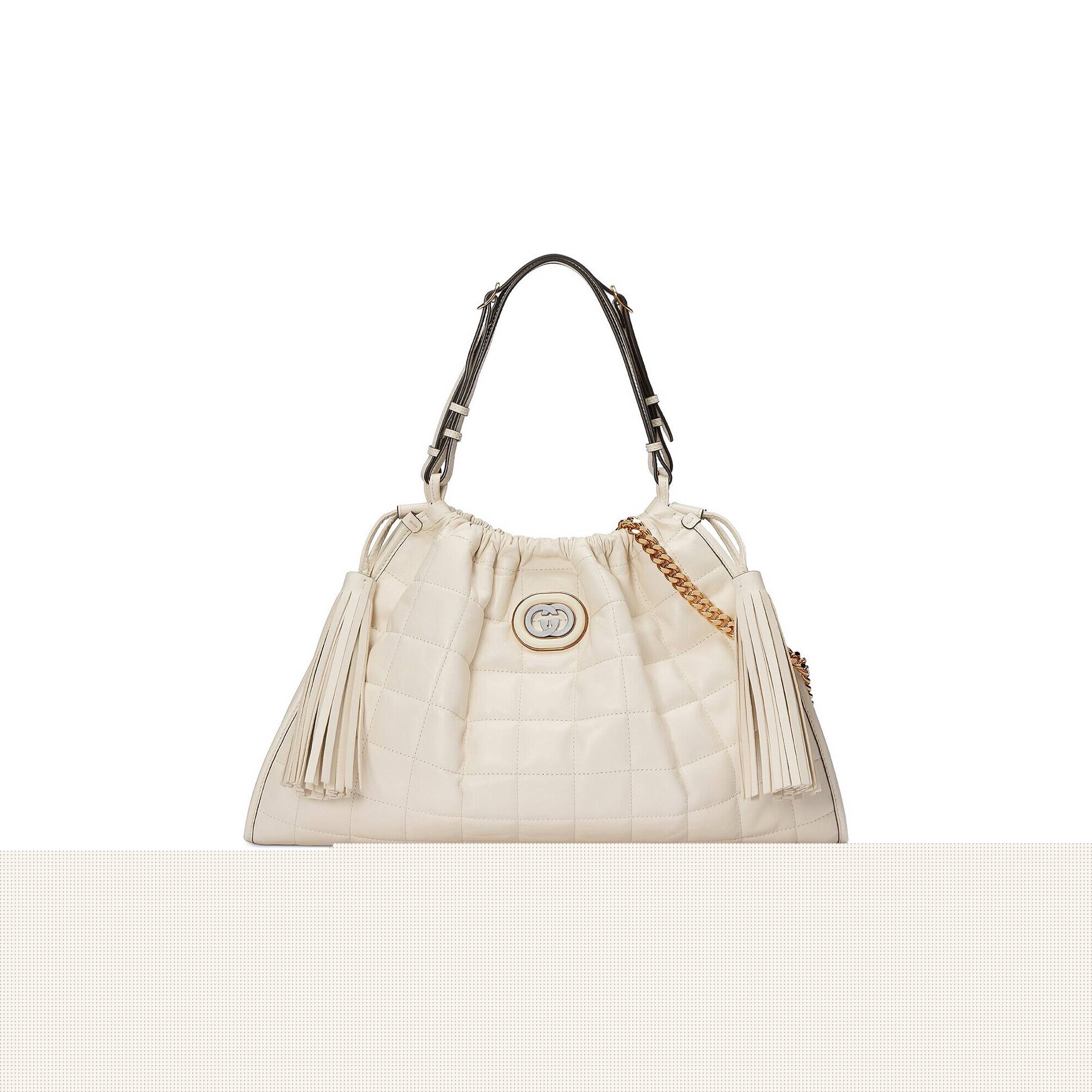 G*u*i deco medium tote bag   ‎746210 (43*28*8cm)