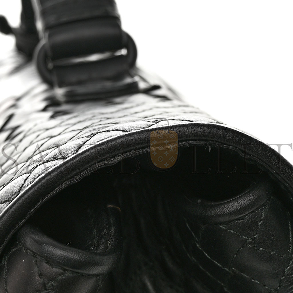 bo*te*ga Ve*ne*ta intrecciato vn briefcase black (38*30*10cm)