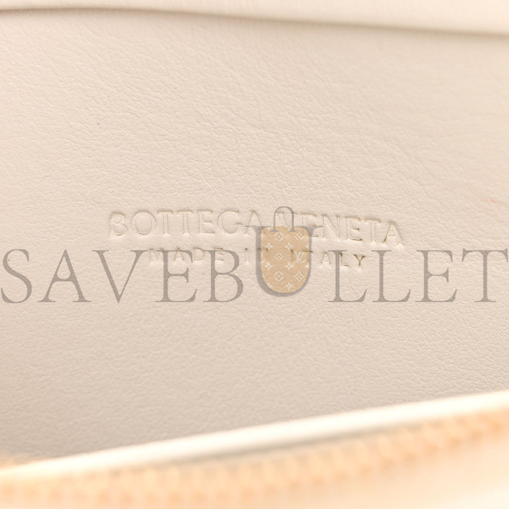 bo*te*ga Ve*ne*ta nappa maxi intreccio exploded shoulder bag chalk (21*12*8cm)