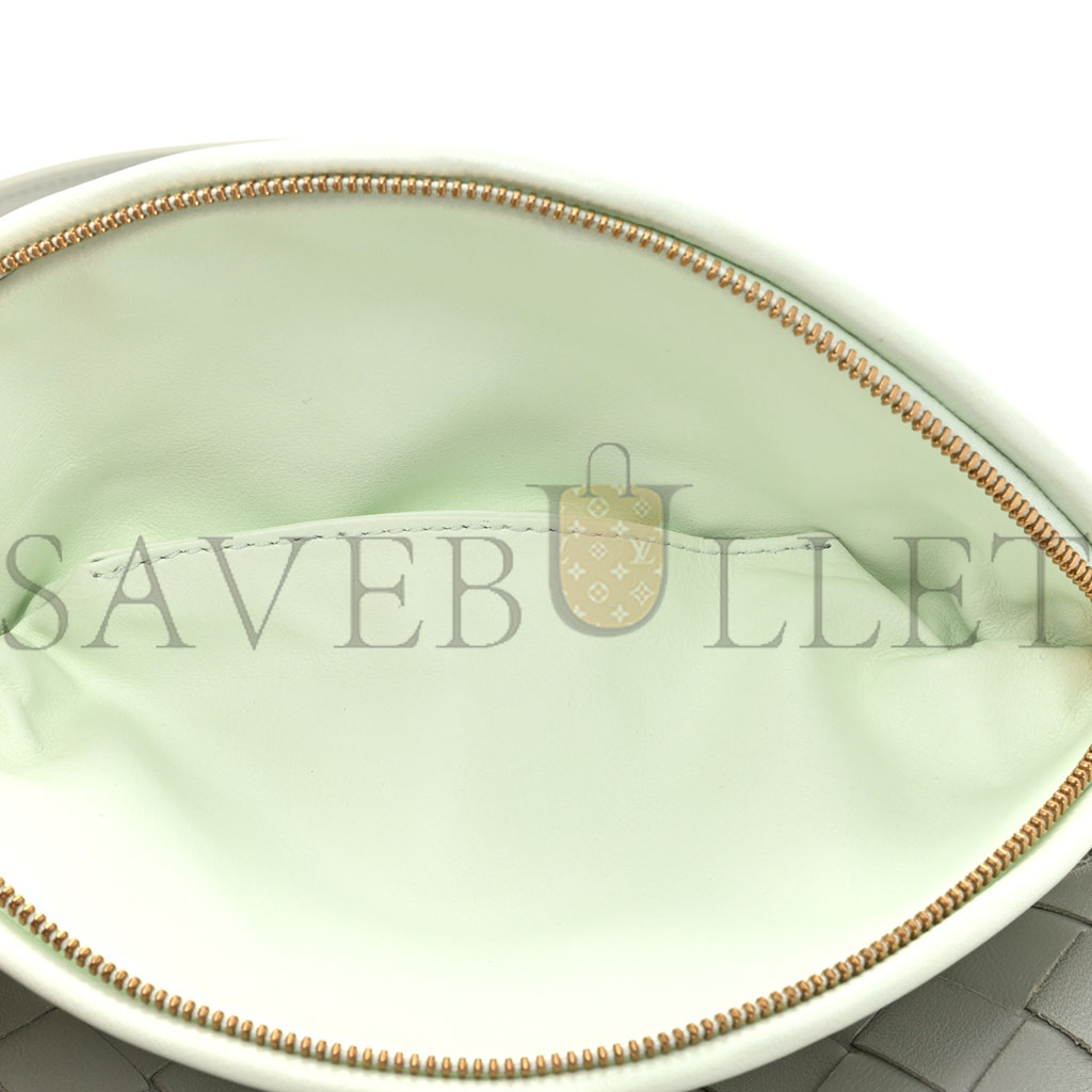 bo*te*ga Ve*ne*ta nappa intrecciato small gemelli agate grey glacier (25*18*6cm)