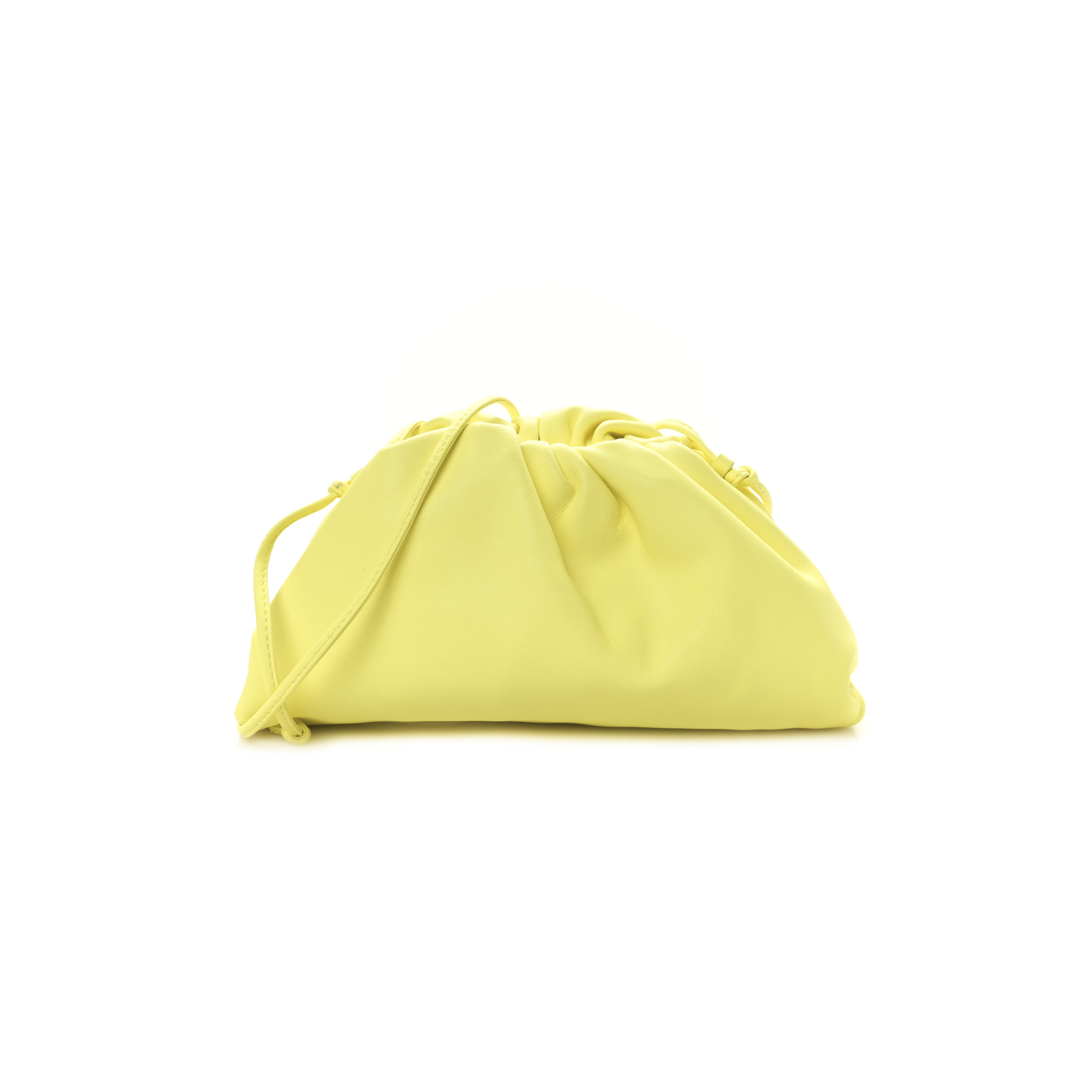 bo*te*ga Ve*ne*ta butter calfskin the mini pouch sherbert (23*13*6cm)