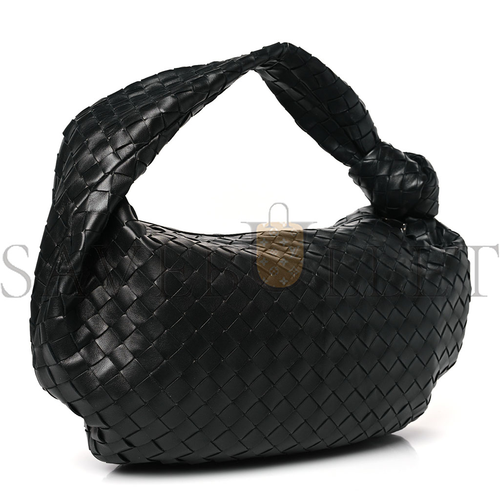 bo*te*ga Ve*ne*ta nappa intrecciato small jodie black (41*32*13cm)