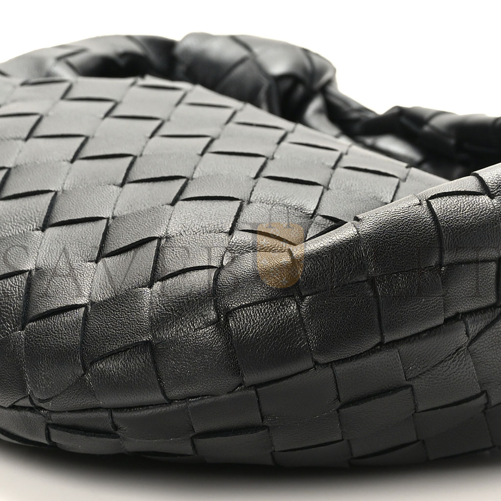 bo*te*ga Ve*ne*ta nappa intrecciato mini jodie black (27*13*8cm)