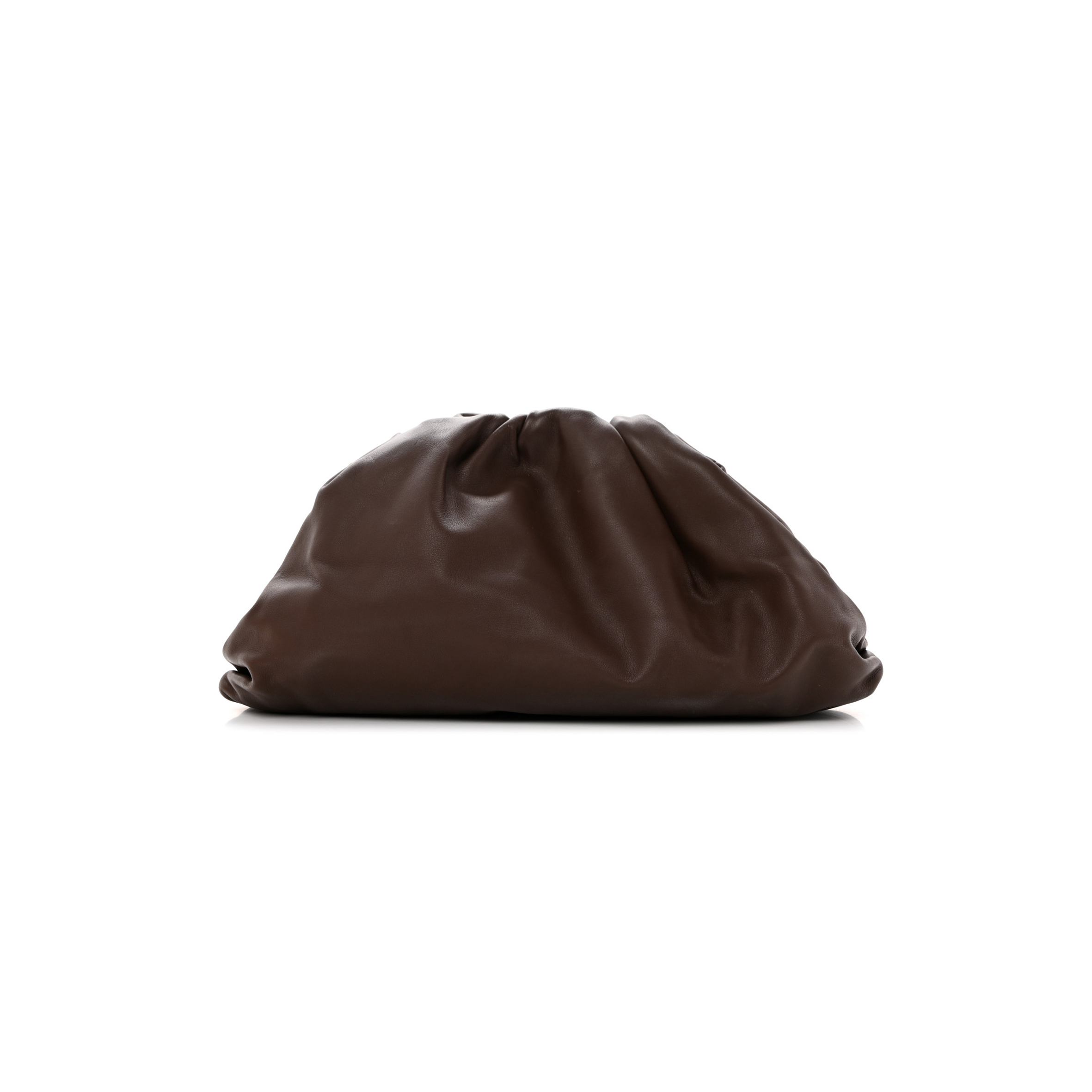bo*te*ga Ve*ne*ta smooth butter calf the pouch oversized clutch brownie (38*19*8cm)