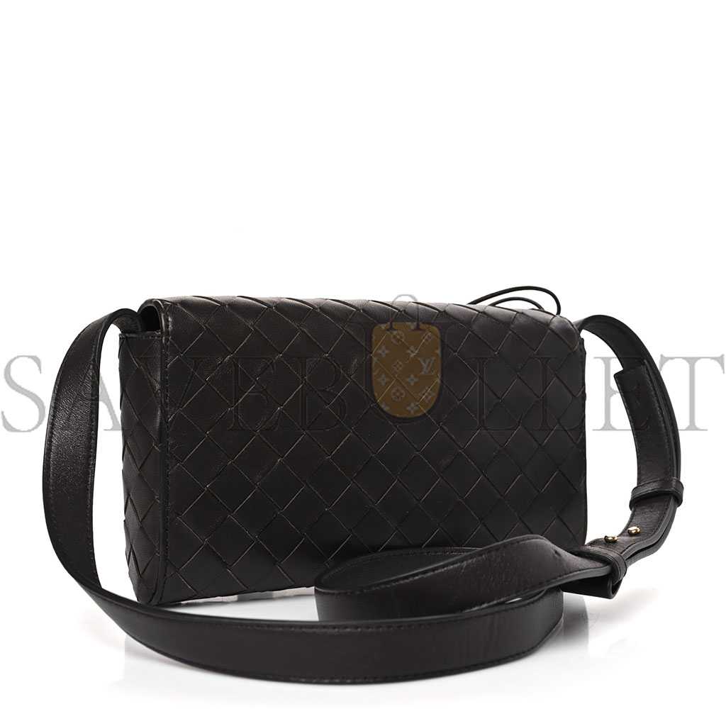 bo*te*ga Ve*ne*ta nappa intrecciato andiamo shoulder bag fondant (22*13*5cm)