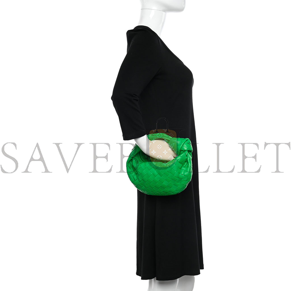 bo*te*ga Ve*ne*ta nappa intrecciato mini jodie grass (25*15*3cm)