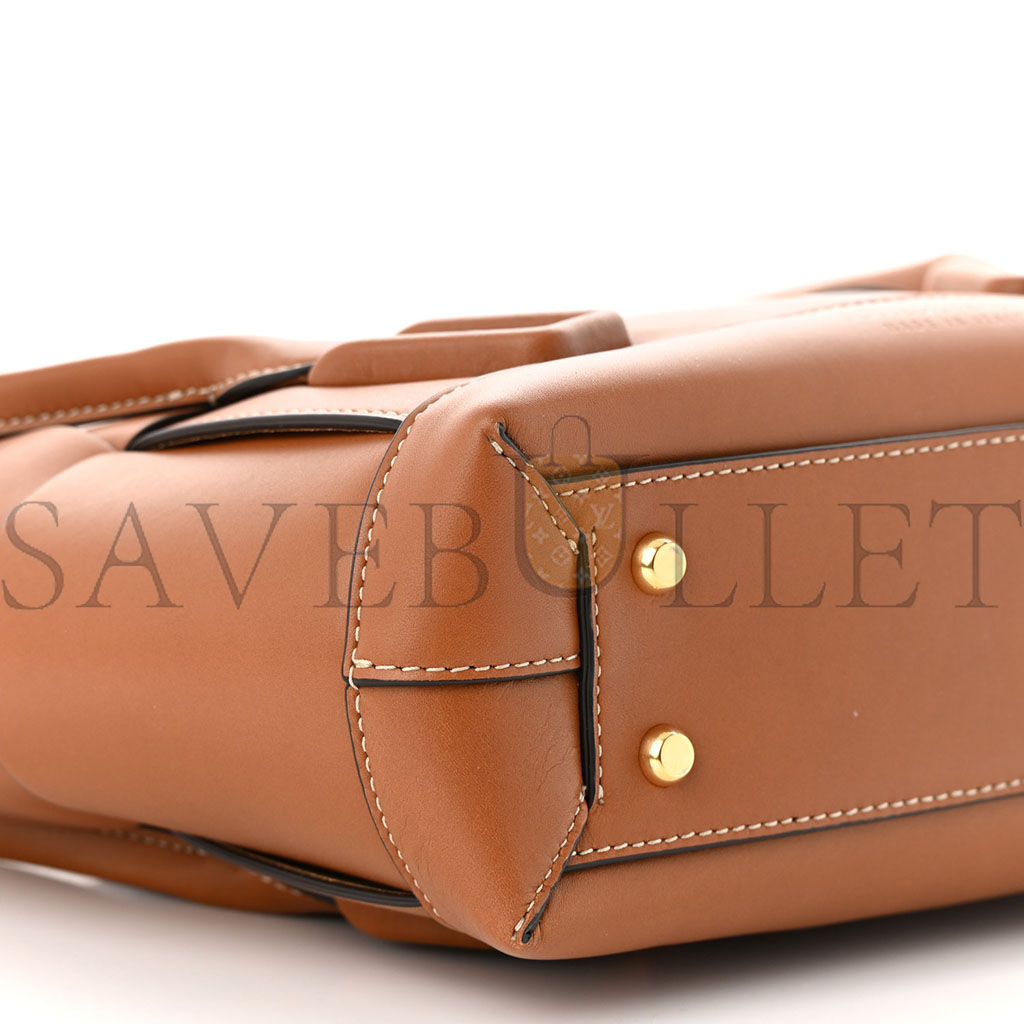 bo*te*ga Ve*ne*ta french calfskin maxi intrecciato arco 33 wood 1411686 (23*22*9cm)