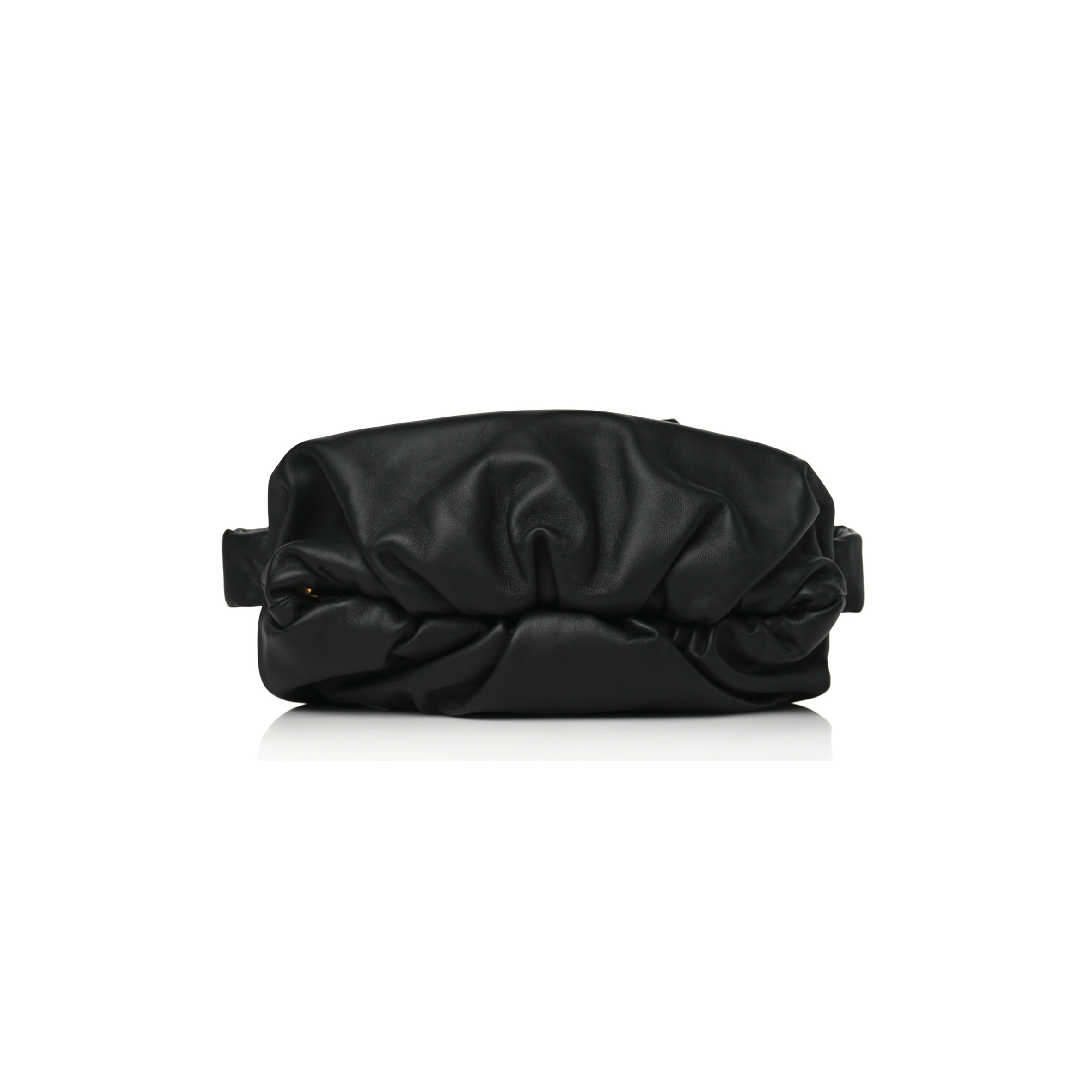 bo*te*ga Ve*ne*ta calfskin belt bag black (29*15*10cm)