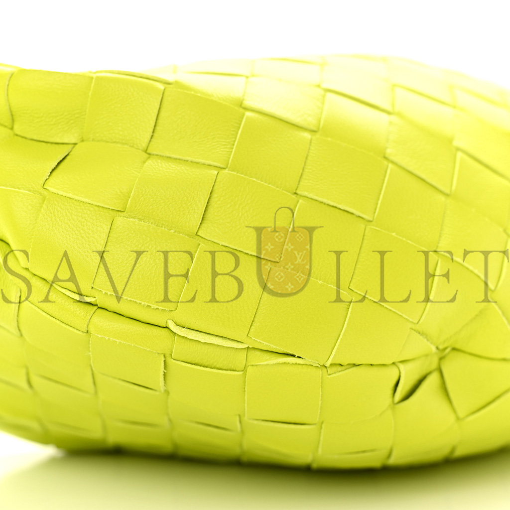 bo*te*ga Ve*ne*ta nappa intrecciato mini jodie kiwi (25*14*8cm)