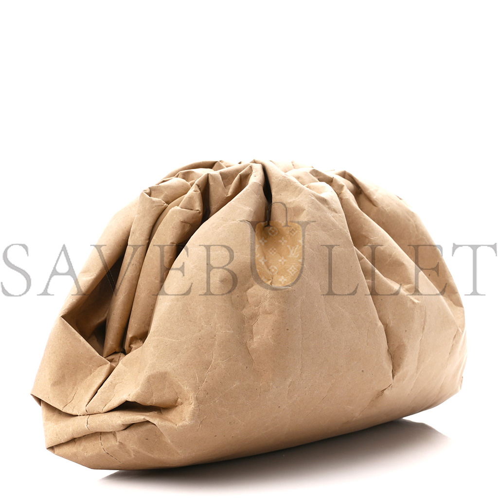 bo*te*ga Ve*ne*ta carta the pouch oversized clutch kraft (38*20*9cm)