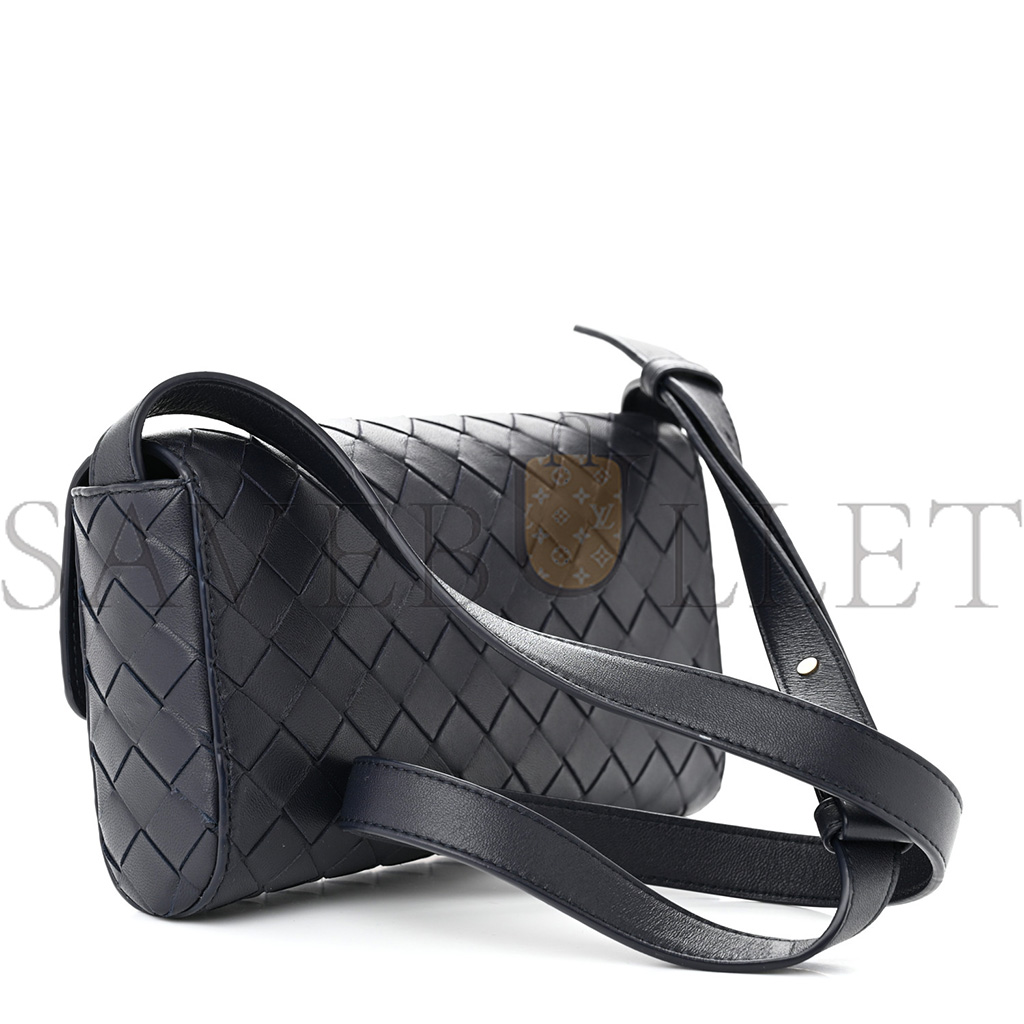 bo*te*ga Ve*ne*ta nappa intrecciato mini andiamo crossbody bag space (22*13*5cm)