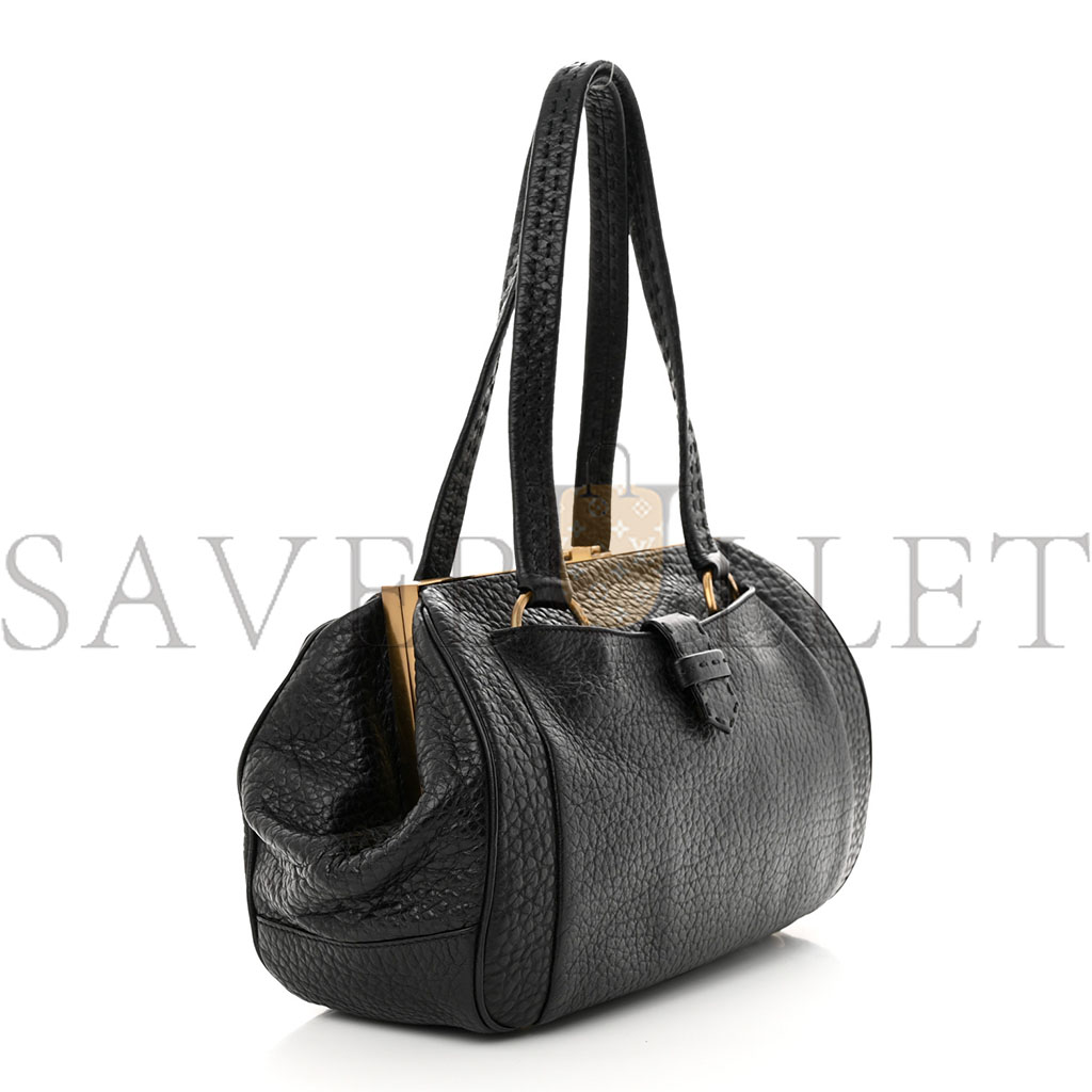Pra*a cervo berlino satchel black (31*20*15cm)