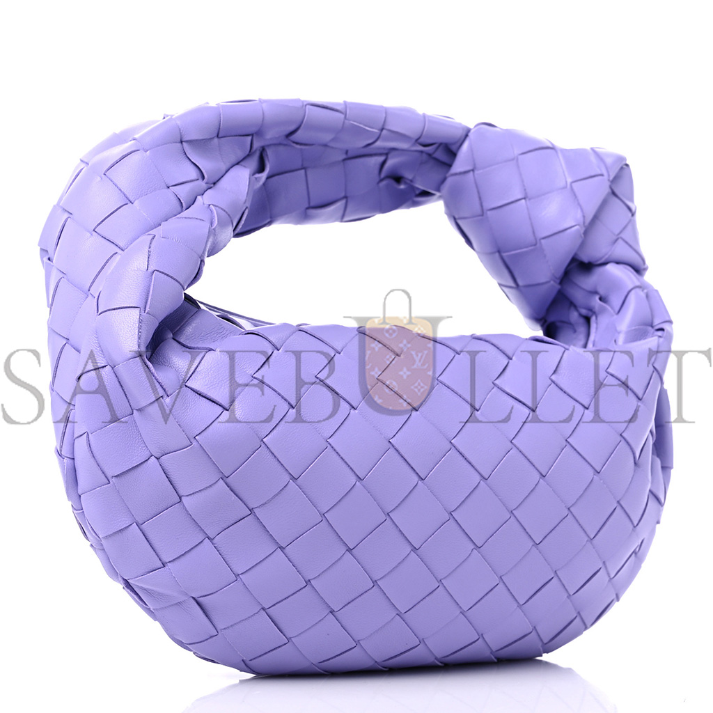 bo*te*ga Ve*ne*ta nappa intrecciato mini jodie lavender (23*14*6cm)