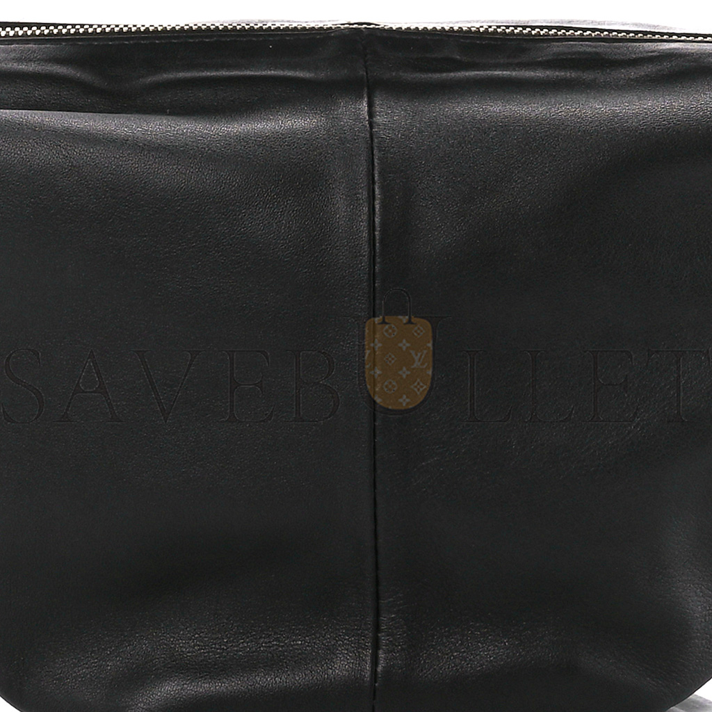 bo*te*ga Ve*ne*ta nappa mini double knot bag black (25*16*13cm)