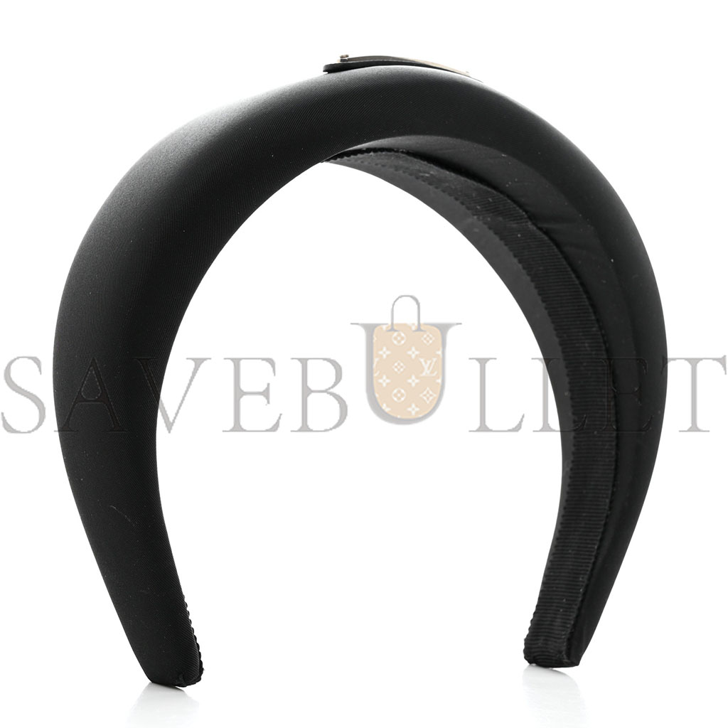 Pra*a nylon re-nylon headband black