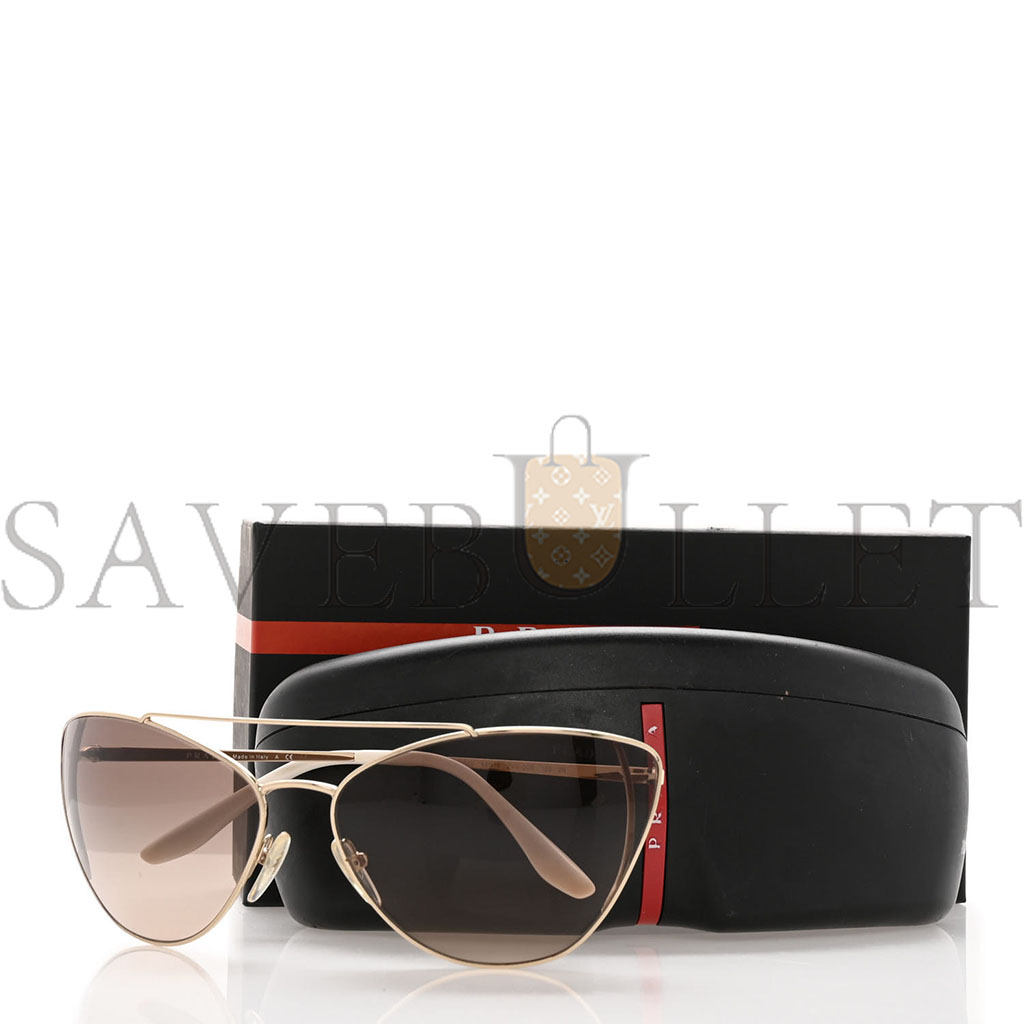 Pra*a sport metal sunglasses spr 65v gold