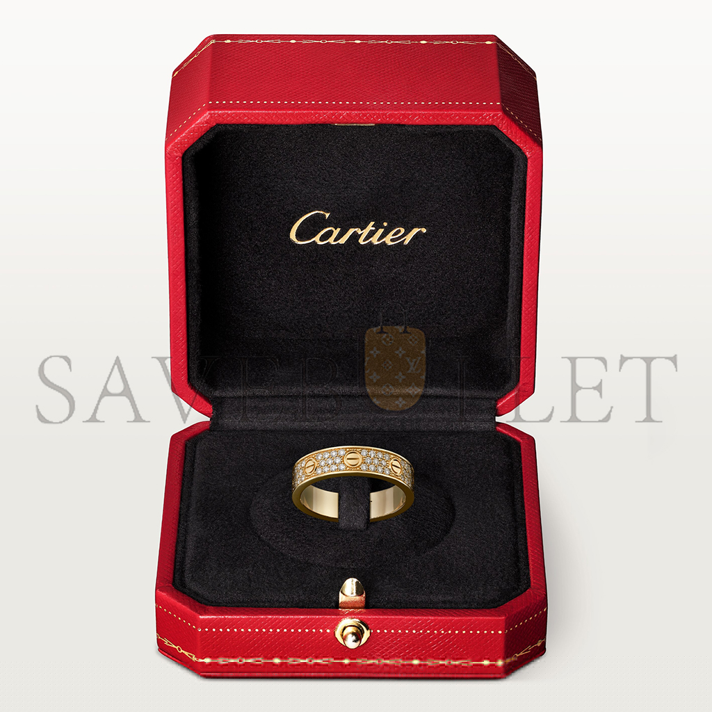 ca*t*er  love wedding band, Di*m*nd-paved b4083300