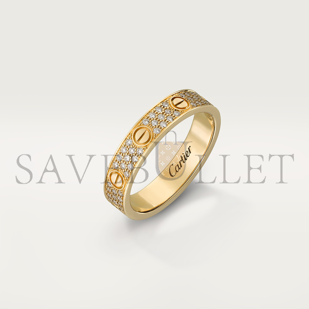 ca*t*er  love wedding band, Di*m*nd-paved b4083300