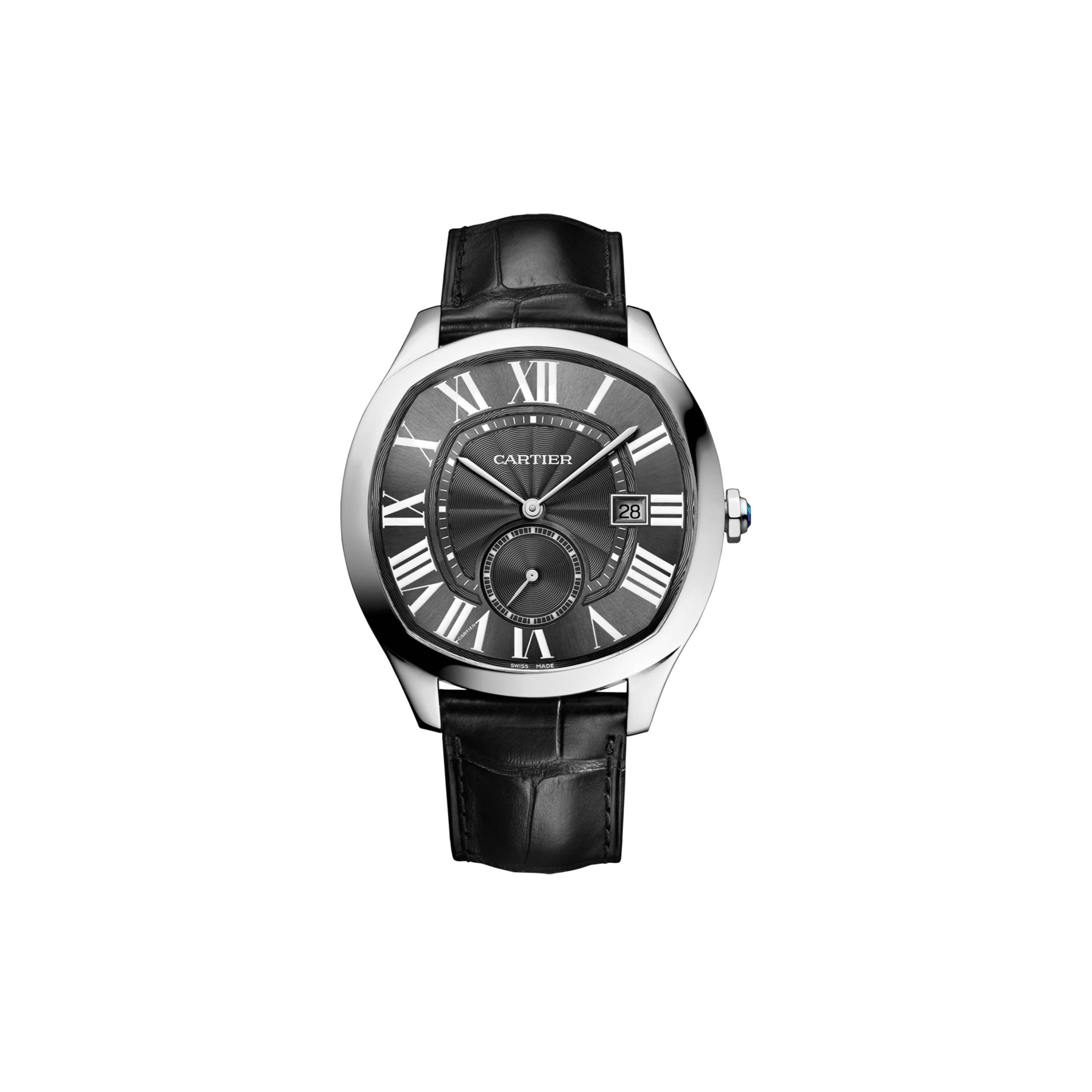 Ca*t*er drive de Ca*t*er black dial steel mens watch wsnm0009
