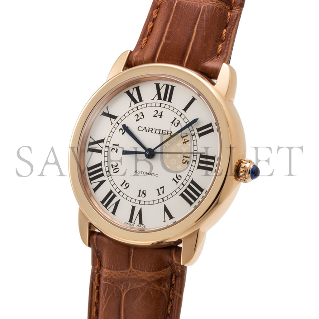 Ca*t*er ronde solo rose gold women