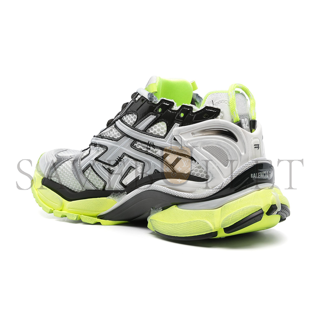 Ba*len*cia*ga runner sneaker white fluo yellow 677403w3rbp1093