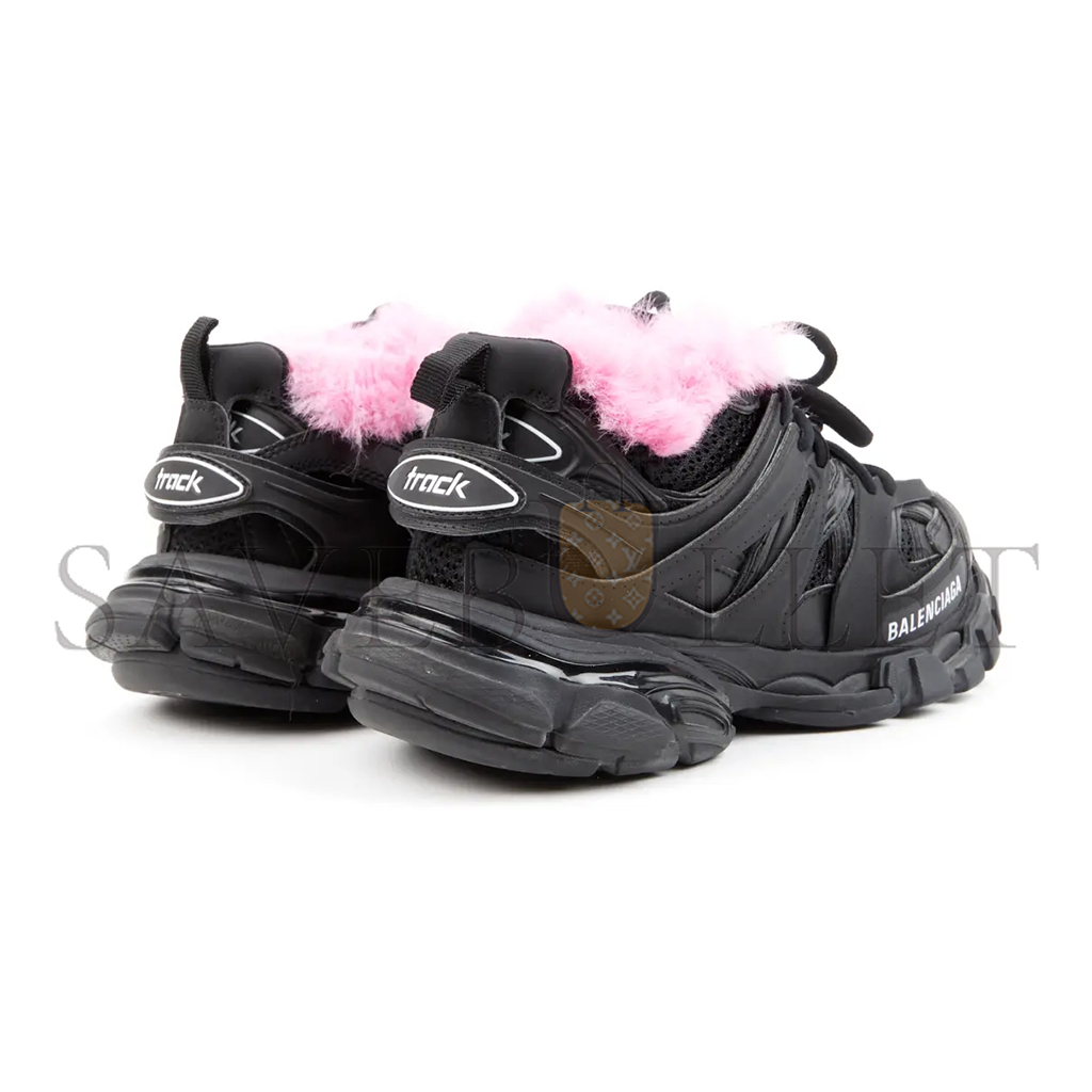 Ba*len*cia*ga track faux fur trainers 668555w3cq61050