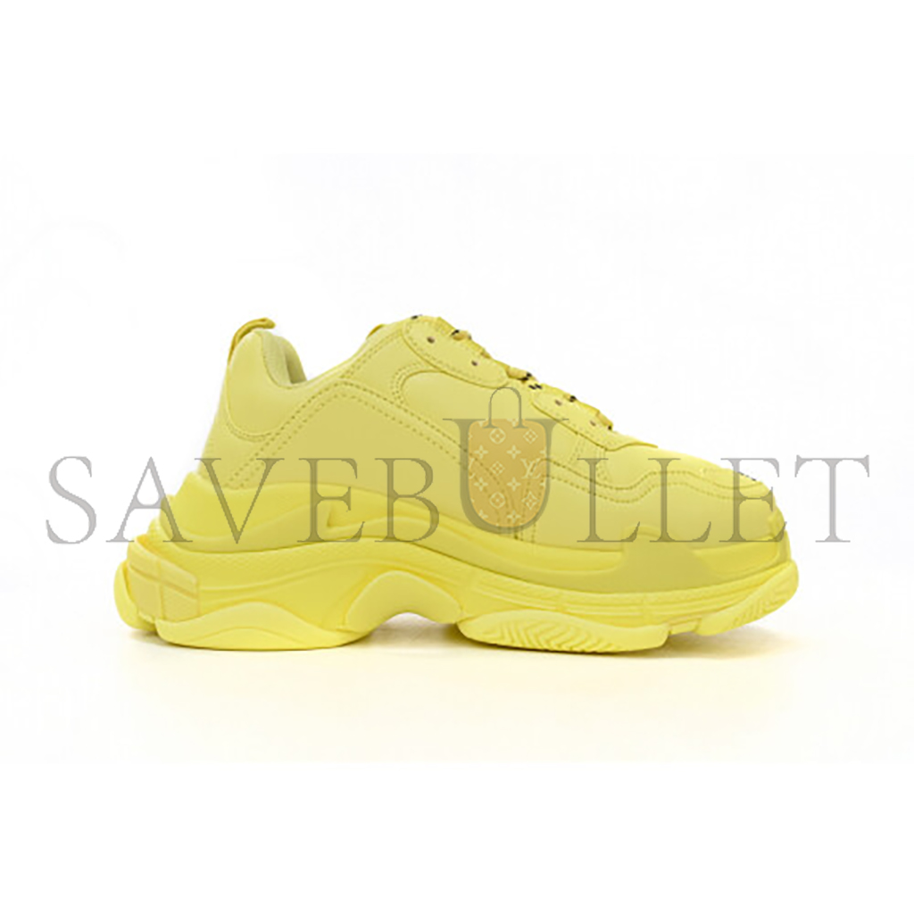 Ba*len*cia*ga wmns triple s sneaker light yellow 524039w1fb62308