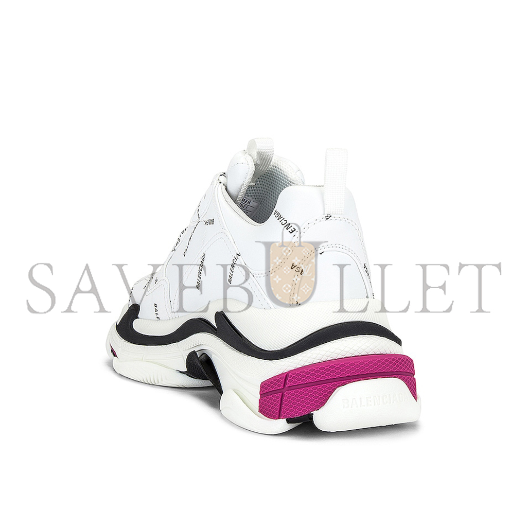 Ba*len*cia*ga triple s faux leather sneakers 524039w2fa49155