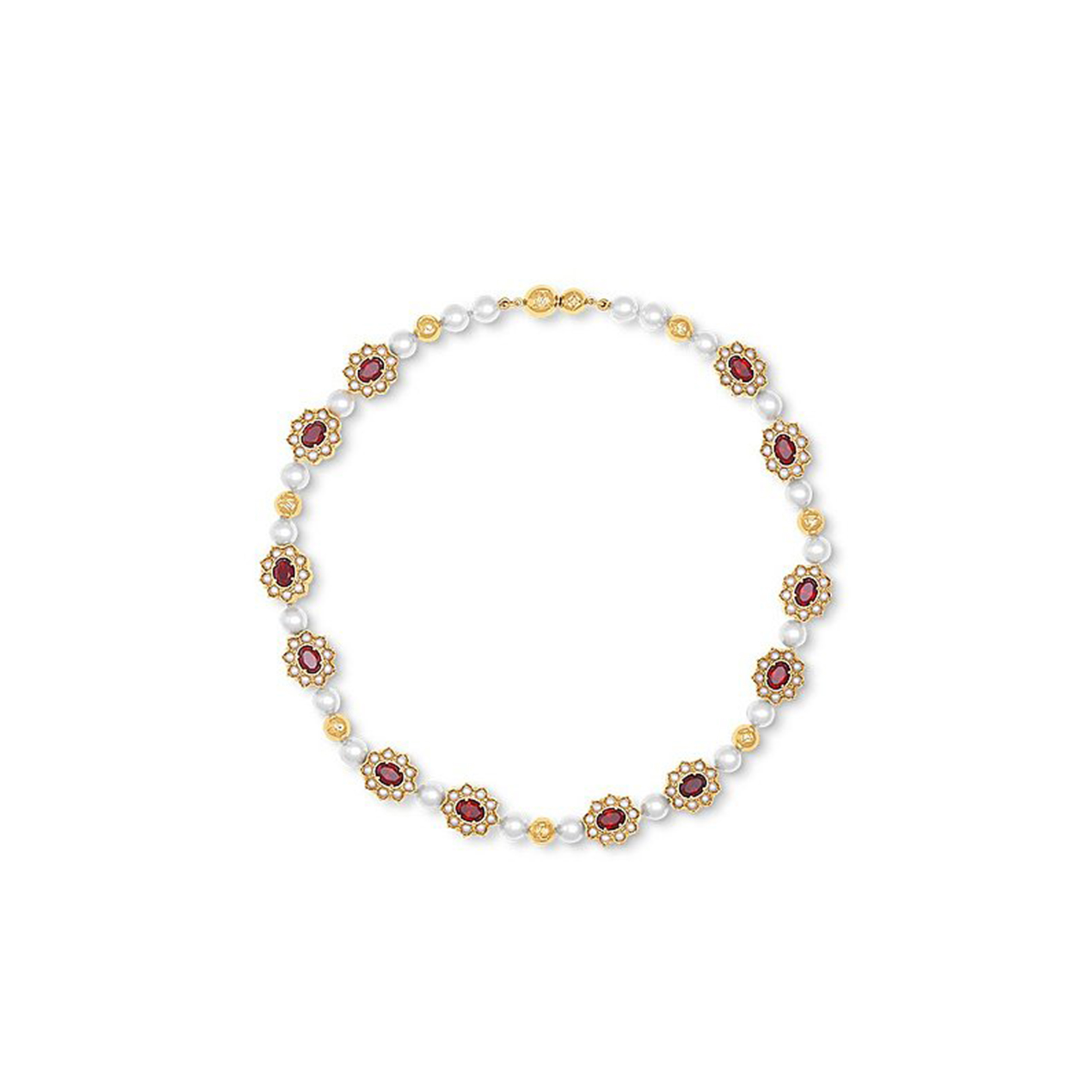 l**is V*t*n lv dynasty flower necklace m01763