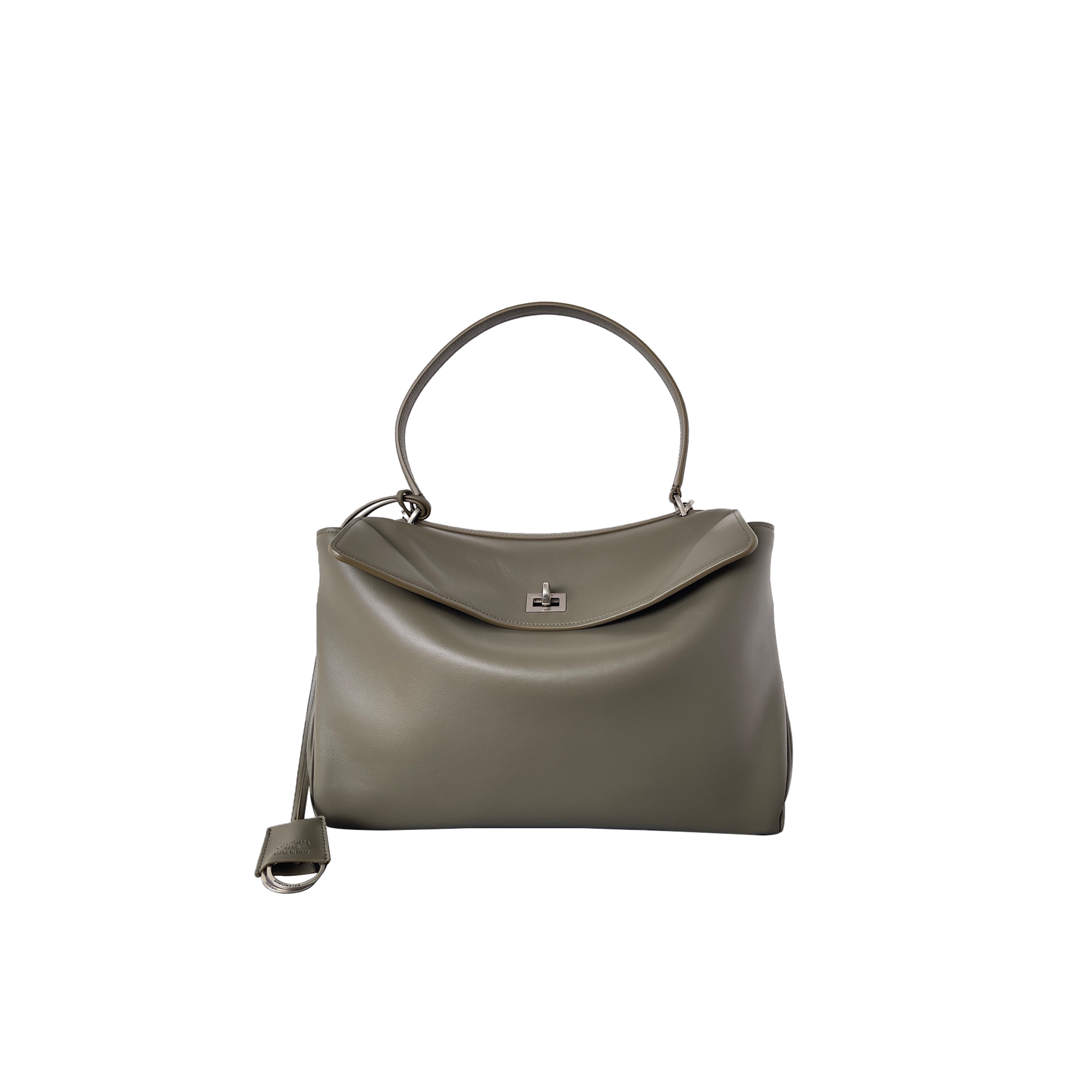 Ba*len*cia*ga women''s rodeo medium handbag in khaki 7954562aa4u3502 (35*23.3*10.9cm)
