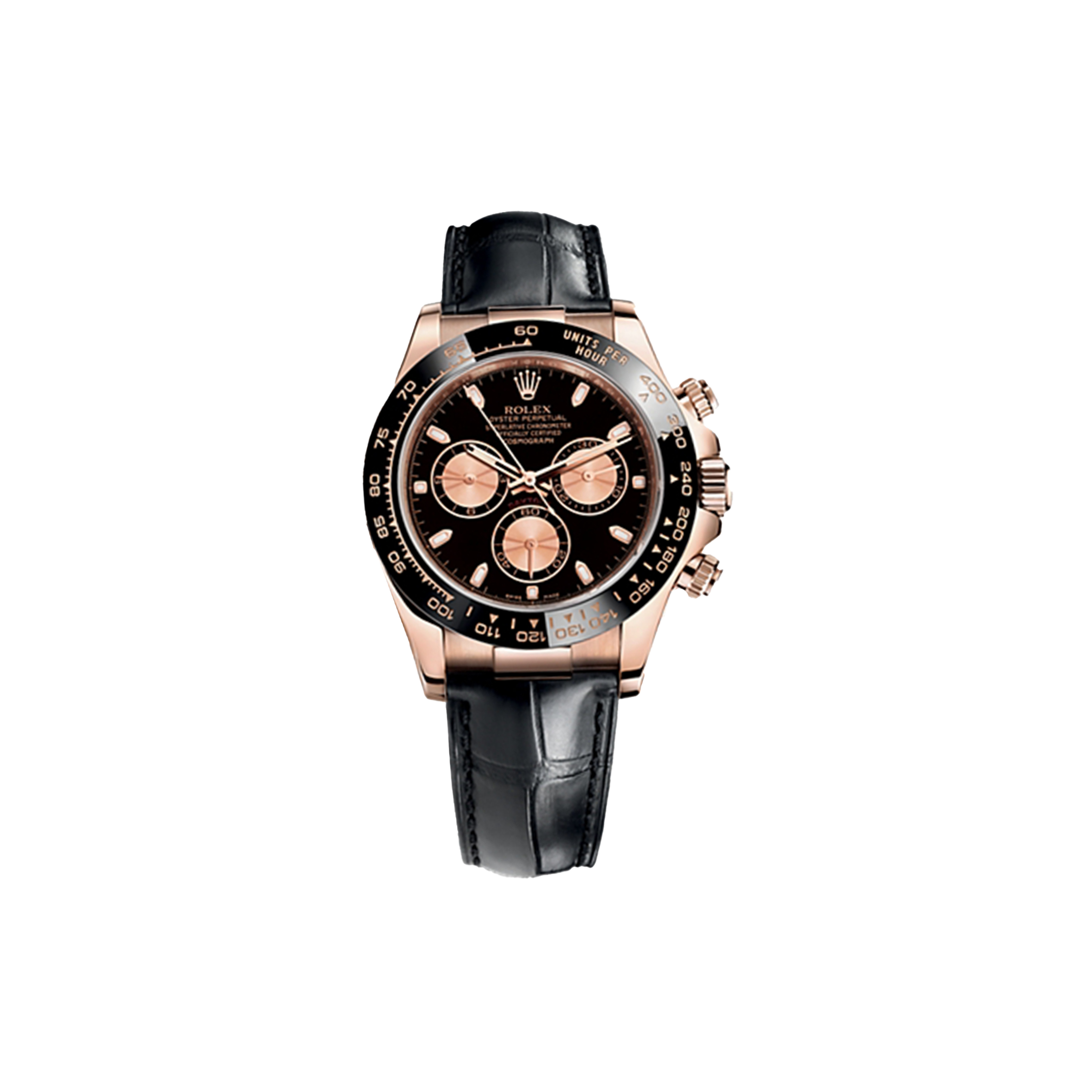 R*l*x cosmograph daytona everose cerachrom watch 116515ln