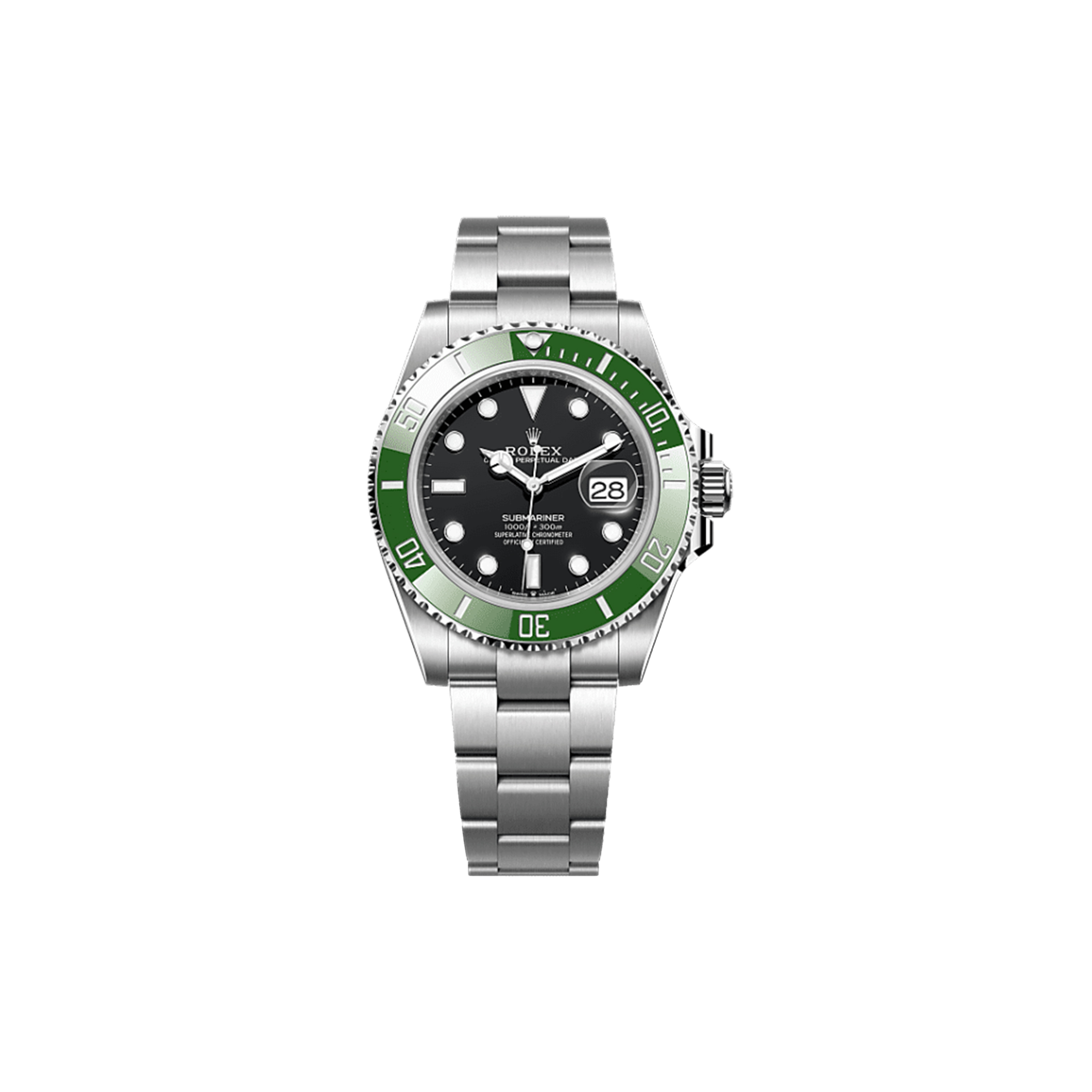 R*l*x submariner date oyster, 41 mm, oystersteel watch 126610lv