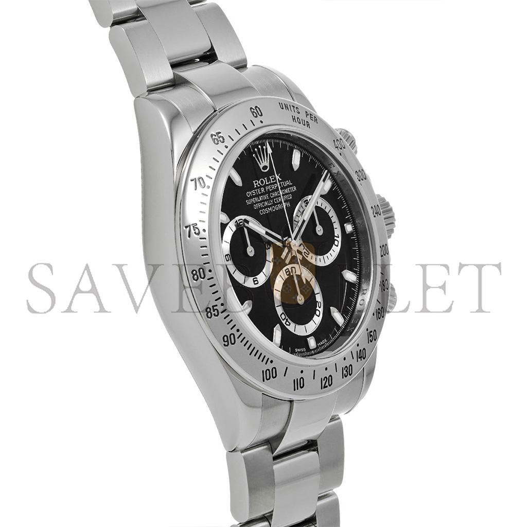 R*l*x daytona black dial 40mm watch 116520