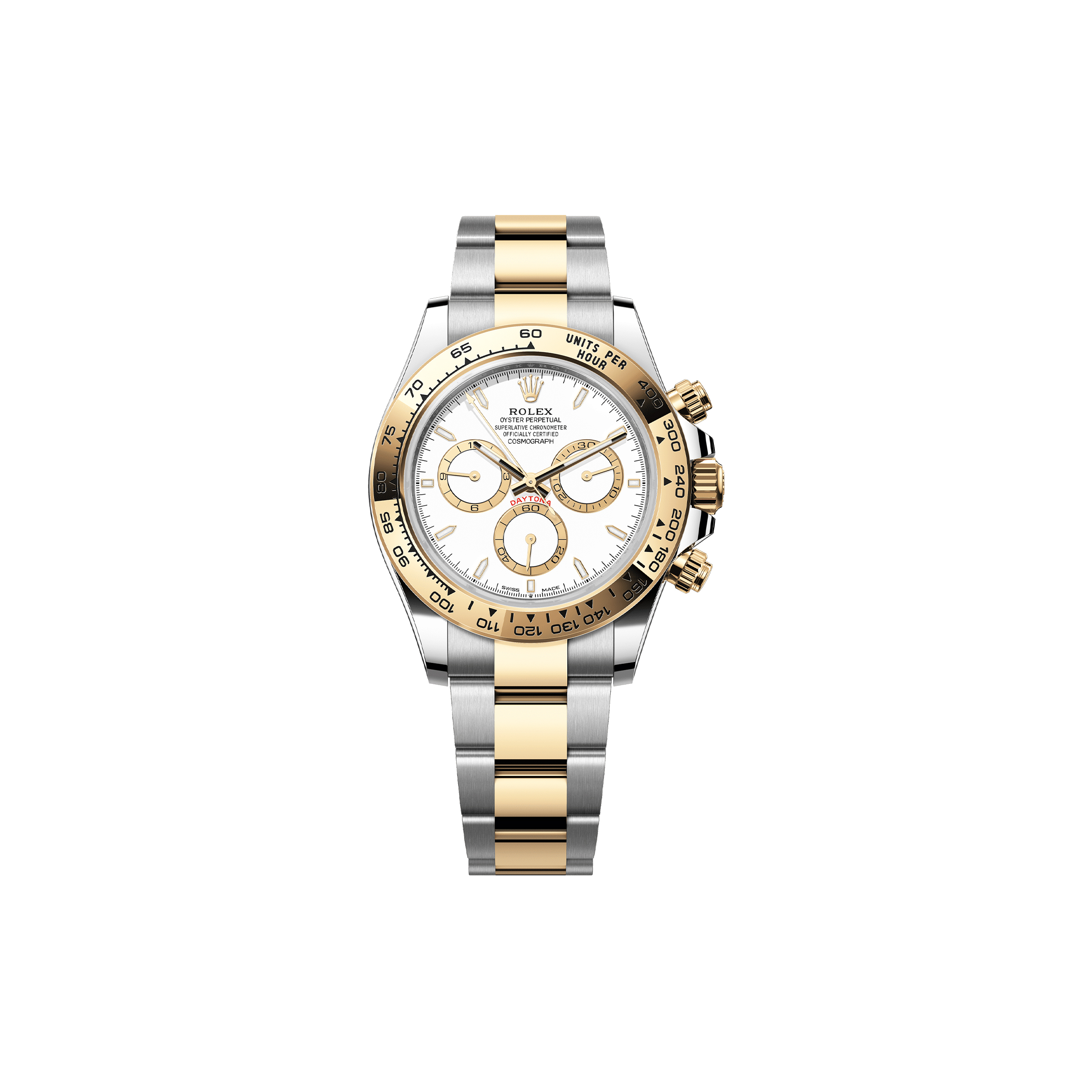 R*l*x cosmograph daytona oyster, 40 mm, oystersteel and yellow gold watch 126503