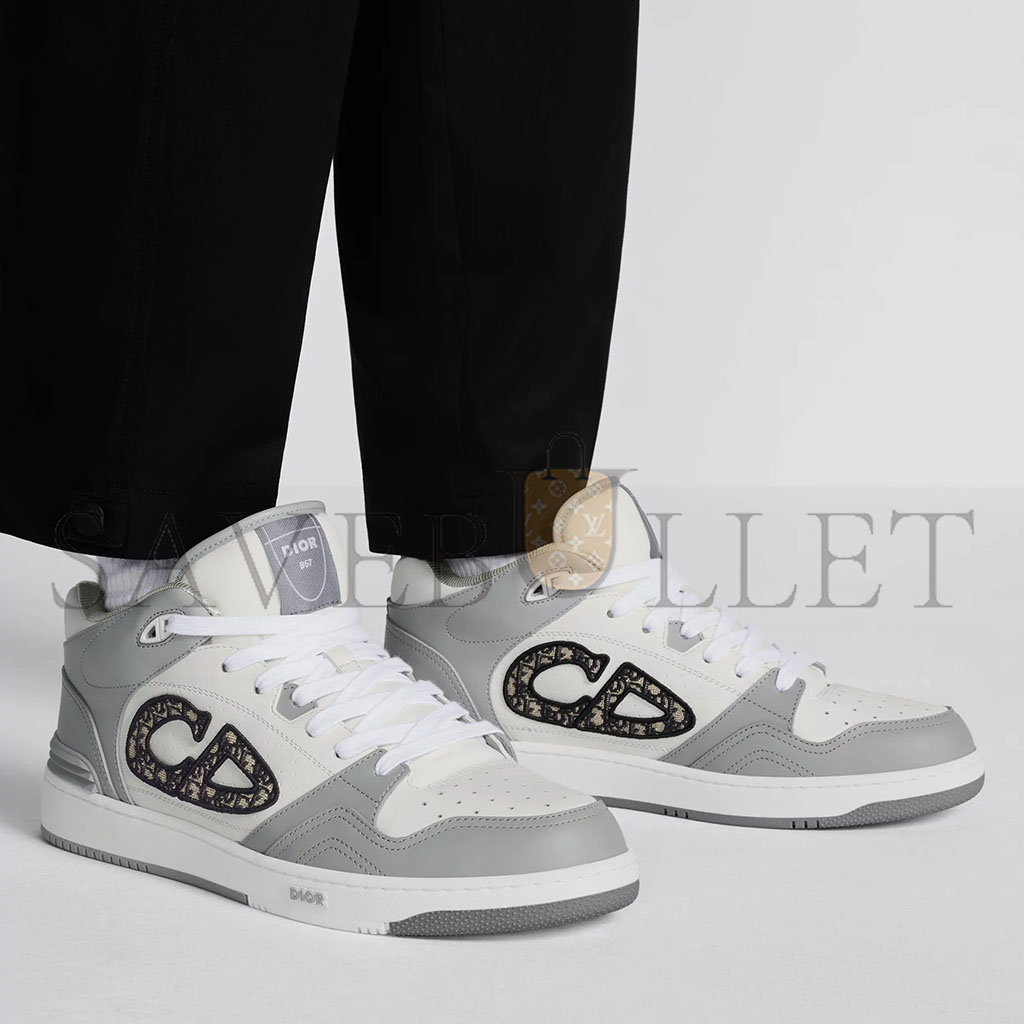D*or b57 mid-top sneaker 3sh141zxu_h860