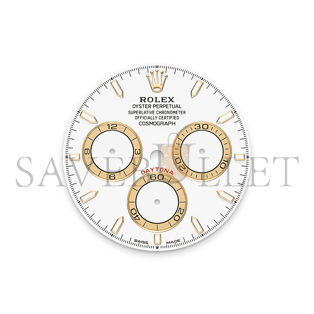 R*l*x cosmograph daytona oyster, 40 mm, yellow gold watch 126518ln