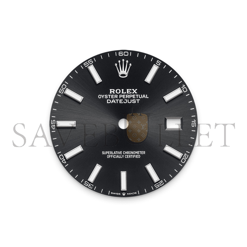 R*l*x datejust 41 oyster, 41 mm, oystersteel and white gold watch 126334-0018