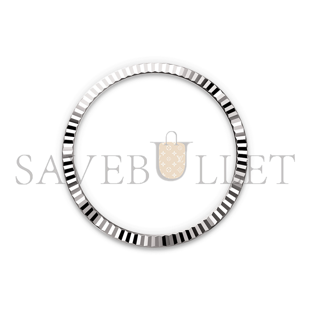 R*l*x datejust 36 oyster, 36 mm, oystersteel and white gold watch 126234-0015